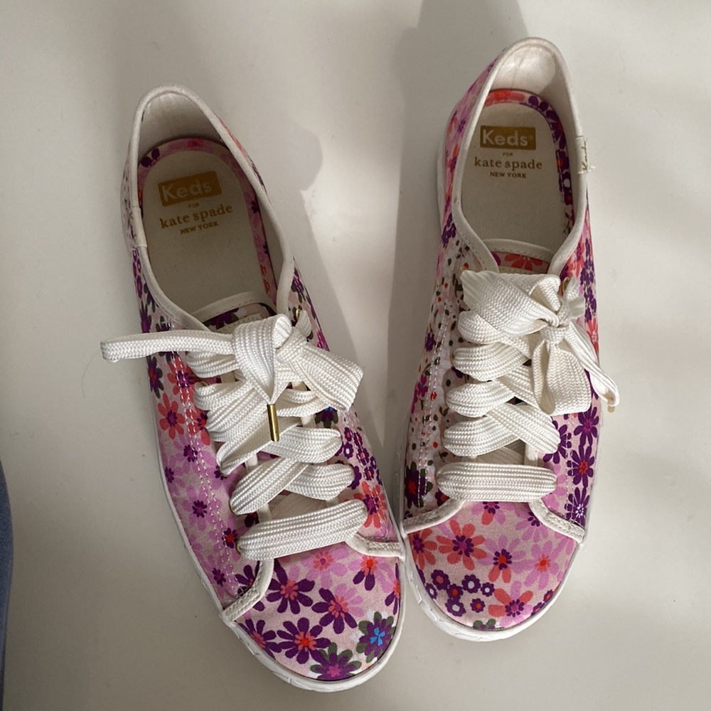 Kate Spade Keds collab flower power